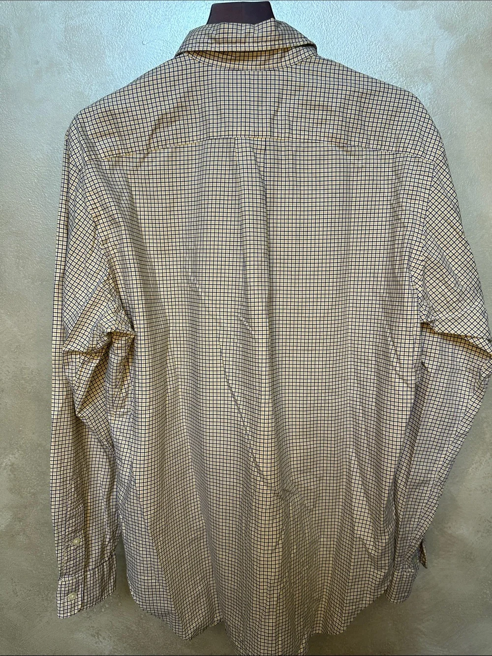 Polo by Ralph Lauren Blue and White Check Button-Down Shirt